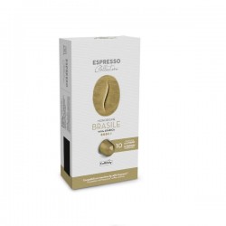 CAFFITALY ESPRESSO BRASILE Nespresso® saderīgas kapsulas 10 gab
