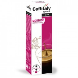 Kafijas kapsulas Caffitaly MORBIDO Espresso 10 gab
