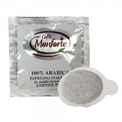 Monforte ESPRESSO ARABICA100% kafijas spilventiņi E.S.E Pods 25 gab