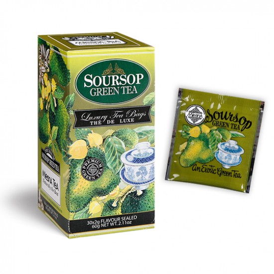 MLESNA Soursop zaļā tēja 30 maisiņi