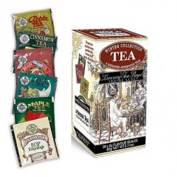 Winter Collection melnā tēja ar aromātiem 30 maisiņi
